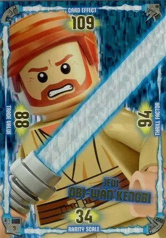 Star Wars Trading Card Game (German) Series 1 - # 9 Jedi Obi-Wan Kenobi