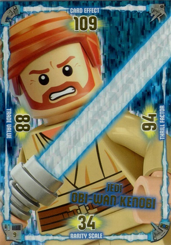 Star Wars Trading Card Game (German) Series 1 - # 9 Jedi Obi-Wan Kenobi