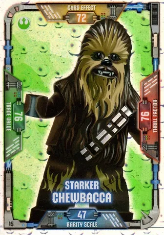 Star Wars Trading Card Game (German) Series 1 - # 15 Starker Chewbacca