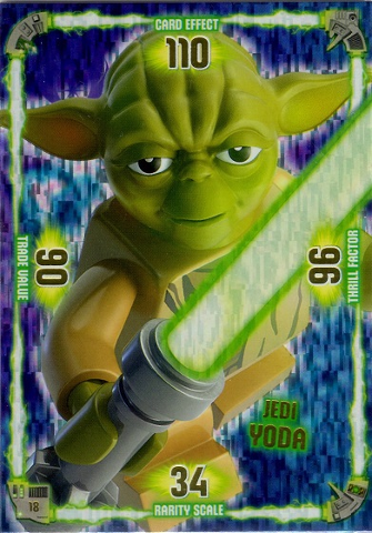Star Wars Trading Card Game (German) Series 1 - # 18 Jedi Yoda