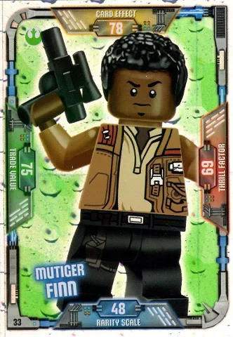 Star Wars Trading Card Game (German) Series 1 - # 33 Mutiger Finn