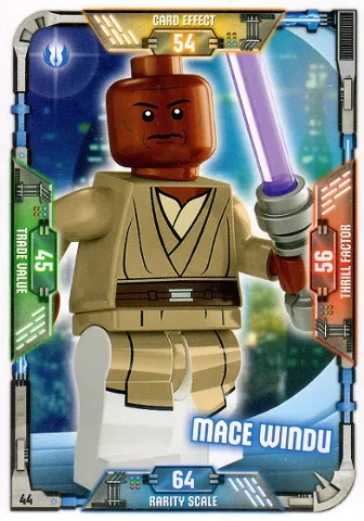 Star Wars Trading Card Game (German) Series 1 - # 44 Mace Windu