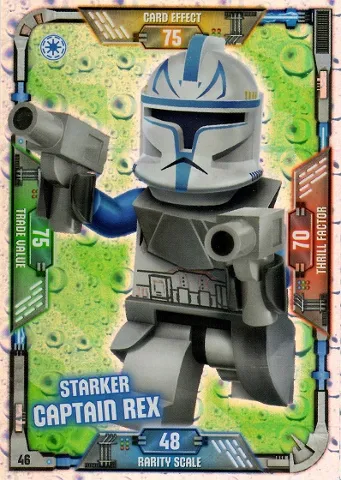 Star Wars Trading Card Game (German) Series 1 - # 46 Starker Captain Rex