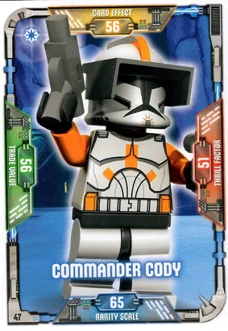 Star Wars Trading Card Game (German) Series 1 - # 47 Commander Cody