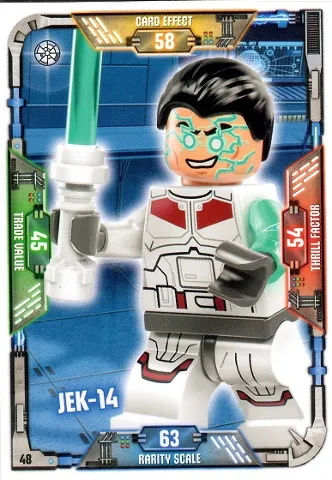 Star Wars Trading Card Game (German) Series 1 - # 48 Jek-14