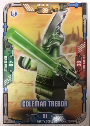 Star Wars Trading Card Game (German) Series 1 - # 53 Coleman Trebor