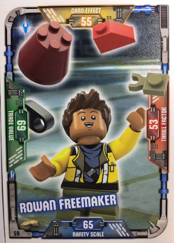Star Wars Trading Card Game (German) Series 1 - # 59 Rowan Freemaker