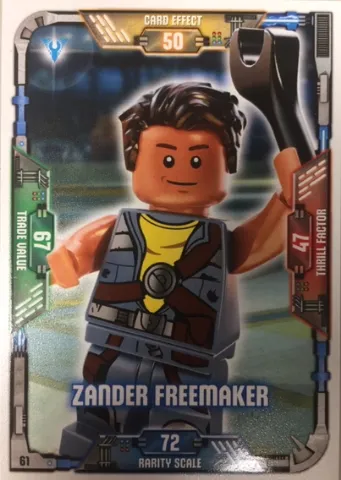 Star Wars Trading Card Game (German) Series 1 - # 61 Zander Freemaker