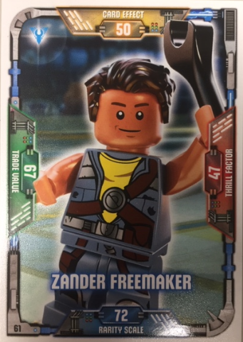 Star Wars Trading Card Game (German) Series 1 - # 61 Zander Freemaker