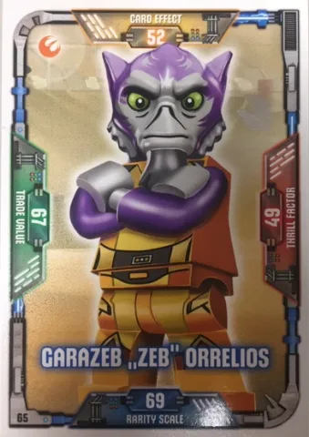 Star Wars Trading Card Game (German) Series 1 - # 65 Garazeb "Zeb" Orrelios