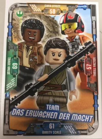 Star Wars Trading Card Game (German) Series 1 - # 71 Team das erwachen der Macht