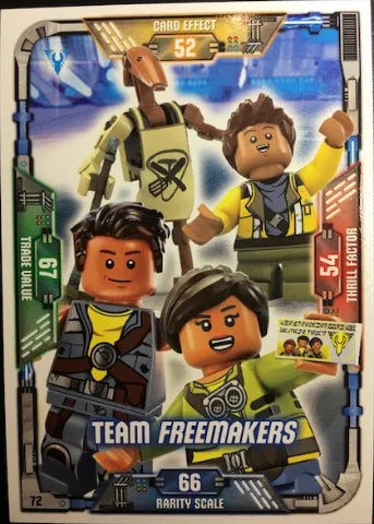 Star Wars Trading Card Game (German) Series 1 - # 72 Team Freemakers