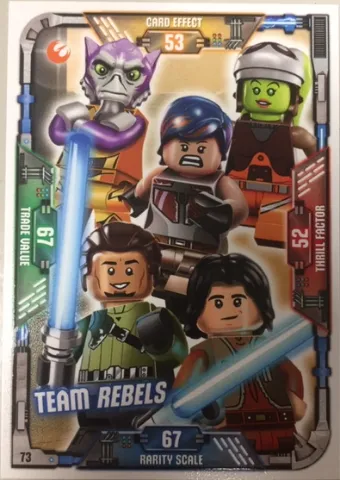 Star Wars Trading Card Game (German) Series 1 - # 73 Team Rebels