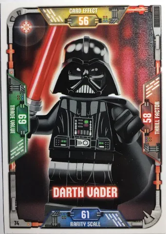 Star Wars Trading Card Game (German) Series 1 - # 74 Darth Vader