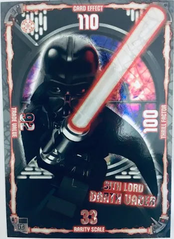 Star Wars Trading Card Game (German) Series 1 - # 76 Sith Lord Darth Vader