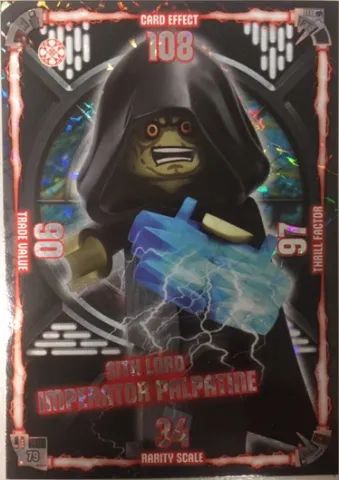 Star Wars Trading Card Game (German) Series 1 - # 79 Sith Lord Imperator Palpatine