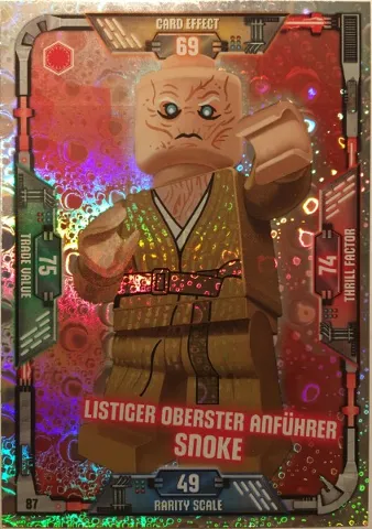 Star Wars Trading Card Game (German) Series 1 - # 87 Listiger Oberster Anführer Snoke