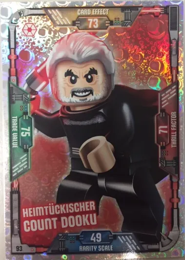 Star Wars Trading Card Game (German) Series 1 - # 93 Heimtückischer Count Dooku