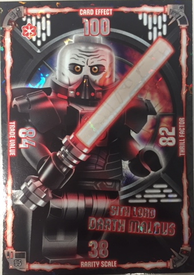 Star Wars Trading Card Game (German) Series 1 - # 95 Sith Lord Darth Malgus
