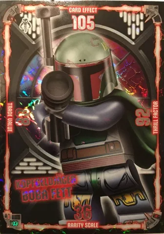 Star Wars Trading Card Game (German) Series 1 - # 103 Kopfgeldjäger Boba Fett