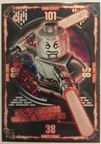 Star Wars Trading Card Game (German) Series 1 - # 107 Asajj Ventress von der dunklen Seite