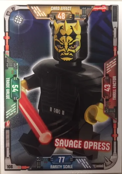 Star Wars Trading Card Game (German) Series 1 - # 108 Savage Opress