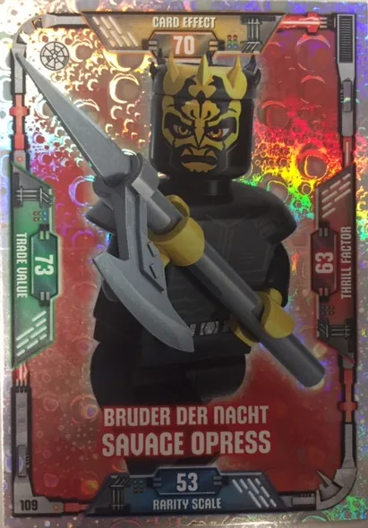 Star Wars Trading Card Game (German) Series 1 - # 109 Bruder der Nacht Savage Opress