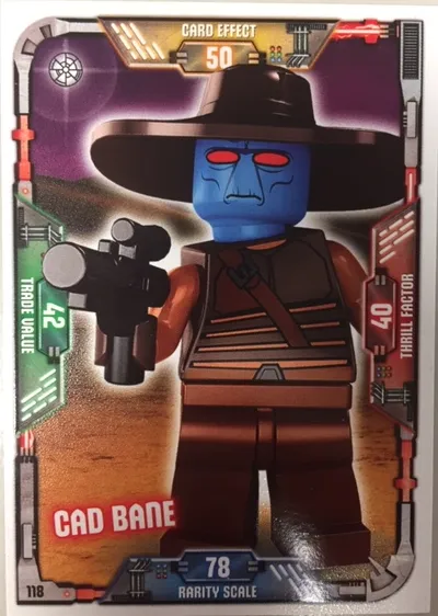 Star Wars Trading Card Game (German) Series 1 - # 118 Cad Bane