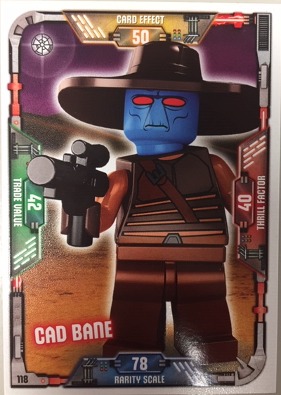 Star Wars Trading Card Game (German) Series 1 - # 118 Cad Bane