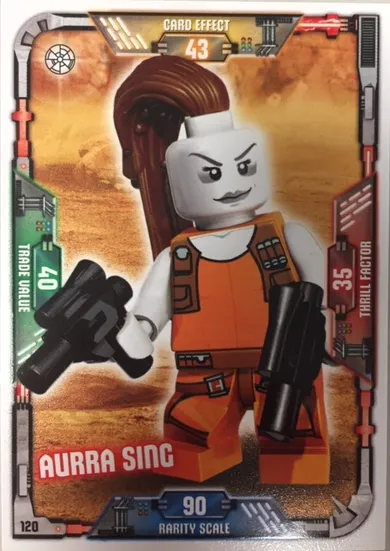 Star Wars Trading Card Game (German) Series 1 - # 120 Aurra Sing