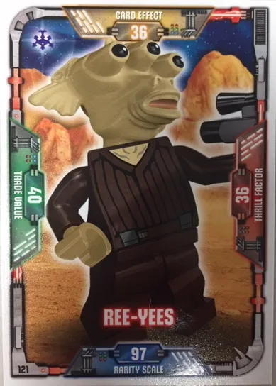 Star Wars Trading Card Game (German) Series 1 - # 121 Ree-Yees