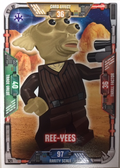 Star Wars Trading Card Game (German) Series 1 - # 121 Ree-Yees