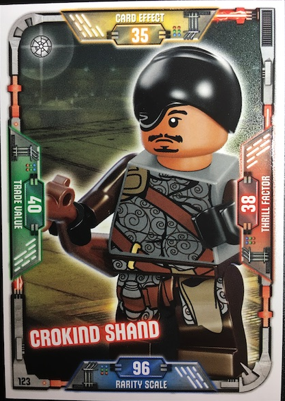 Star Wars Trading Card Game (German) Series 1 - # 123 Crokind Shand