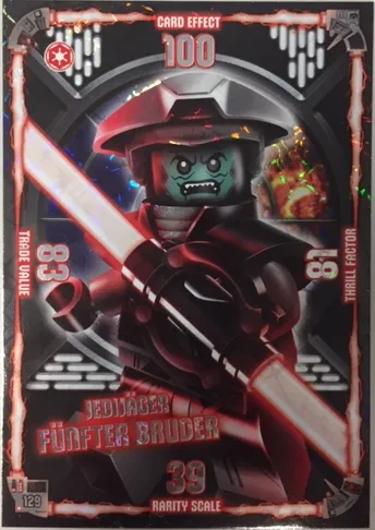 Star Wars Trading Card Game (German) Series 1 - # 129 Jedijäger fünfter Bruder