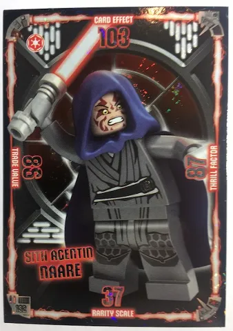 Star Wars Trading Card Game (German) Series 1 - # 132 Sith Agentin Naare
