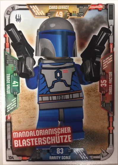 Star Wars Trading Card Game (German) Series 1 - # 134 Mandalorianischer Blasterschütze