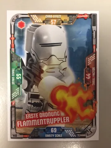 Star Wars Trading Card Game (German) Series 1 - # 140 Erste Ordnung Flammentruppler