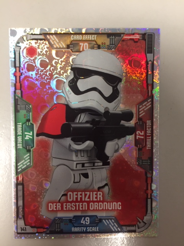 Star Wars Trading Card Game (German) Series 1 - # 141 Offizier der Ersten Ordnung