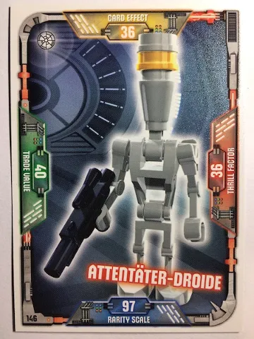 Star Wars Trading Card Game (German) Series 1 - # 146 Attentäter-Droide
