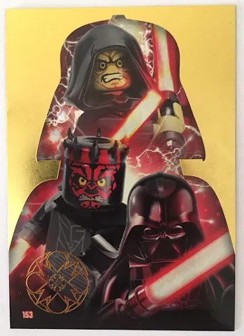 Star Wars Trading Card Game (German) Series 1 - # 153 Mächtige Sith Gold