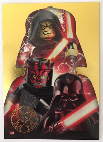 Star Wars Trading Card Game (German) Series 1 - # 153 Mächtige Sith Gold