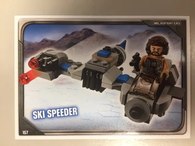 Star Wars Trading Card Game (German) Series 1 - # 157 Ski Speeder
