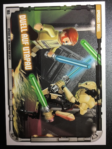 Star Wars Trading Card Game (German) Series 1 - # 165 Duell auf Utapau