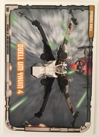 Star Wars Trading Card Game (German) Series 1 - # 166 Duell um Yavin 4