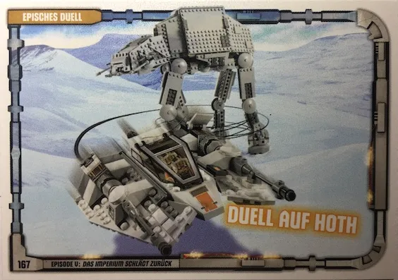 Star Wars Trading Card Game (German) Series 1 - # 167 Duell auf Hoth