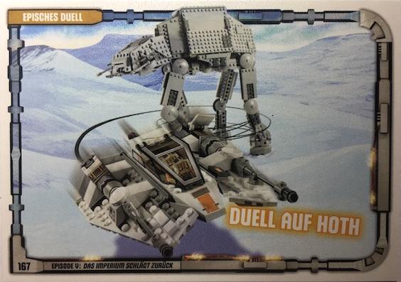 Star Wars Trading Card Game (German) Series 1 - # 167 Duell auf Hoth