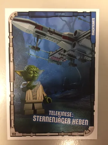 Star Wars Trading Card Game (German) Series 1 - # 172 Telekinese: Sternenjäger heben