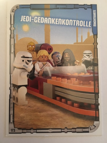 Star Wars Trading Card Game (German) Series 1 - # 173 Jedi-Gedankenkontrolle