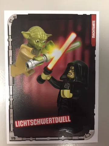 Star Wars Trading Card Game (German) Series 1 - # 179 Lichtschwertduell