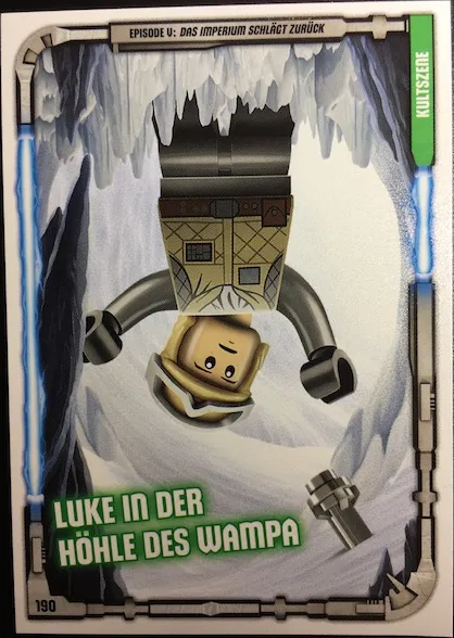 Star Wars Trading Card Game (German) Series 1 - # 190 Luke in der Höhle des Wampa